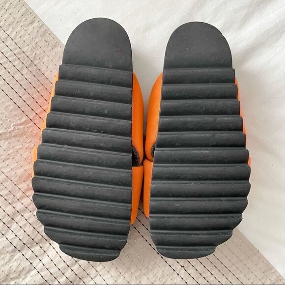 ROAM Dawn Orange Cross Slides Sandals 7 - Picture 7 of 10